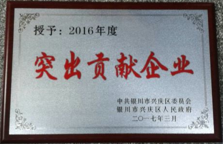 2016年度突出貢獻(xiàn)企業(yè)